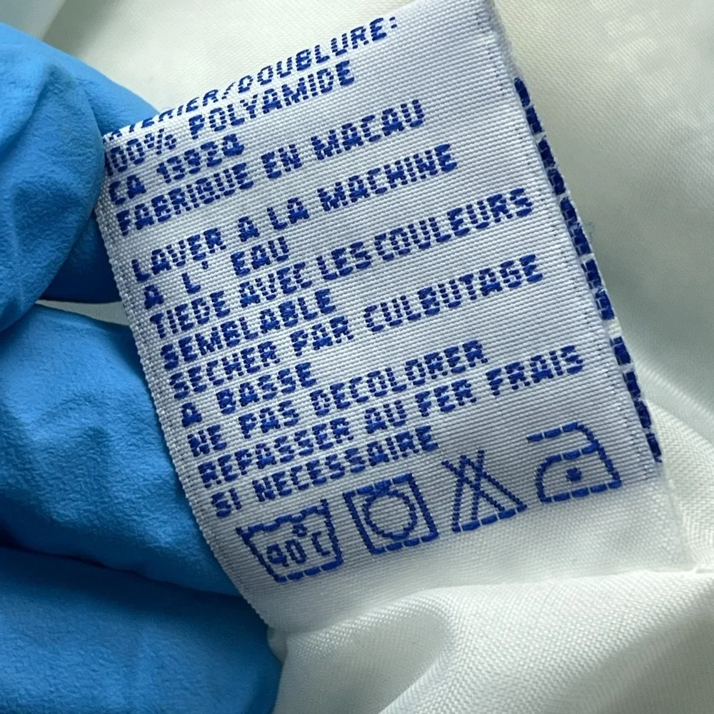 VTG Logo Athletic Charlotte Hornets Sharktooth Windbreaker Jacket Men's XL 90s** - Picture 14 of 16